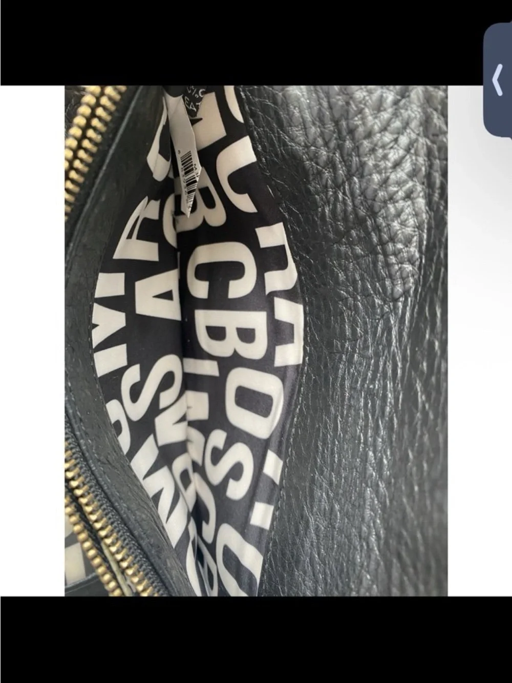 Marc by Marc Jacobs black Leather Continental Wallet